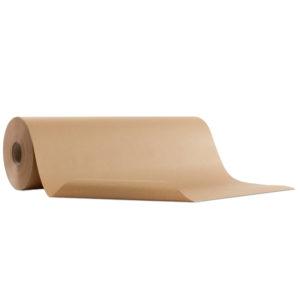 braune Papierrolle liegend