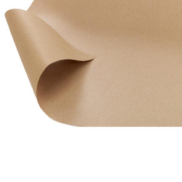 Ein braunes Papierblatt quadratisch